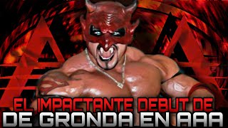 EL IMPACTANTE DEBUT DE GRONDA EN AAA [upl. by Ardnola]