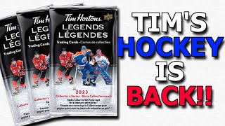 NEW 2023 Tim Hortons Hockey Cards Rare Insert Pulled [upl. by Chatterjee]