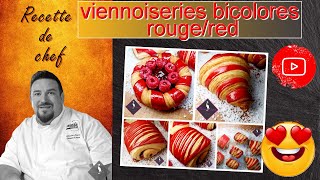 Viennoiseries bicolores rougered [upl. by Hafital]