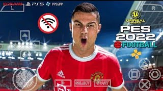 Comment Télécharger PES 2022 PPSSPP Camera PS5 Sur Android Version Française [upl. by Kletter276]