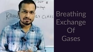 Breathing and exchange of gases Part 02 Class 11 NEET 2025 Respiratory organ Neet 2025 [upl. by Dorman]