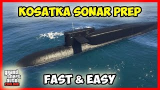 Fastest Way to Complete Kosatka Prep Sonar Jammer Submarine  GTA 5 Online Cayo Perico [upl. by Aicetal539]