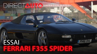 Essai  FERRARI F355 SPIDER  Nouveau collector [upl. by Lawtun]