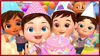 Happy Birthday Song  Kids Party Songs amp Nursery Rhymes  Best Birthday Wishes amp Songs Collections [upl. by Kassie]