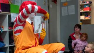 Ronald McDonald Visits Jigsaw Preschool [upl. by Colombi]