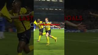 Top 10 Last Minute Goals Of All Time Part2 shorts football fyp [upl. by Bethezel]