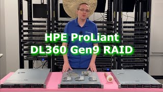 HPE ProLiant DL360 Gen9  RAID Overview  RAID Card Options  Installation  RAID Configuration [upl. by Carlynne]