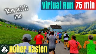 Hoher Kasten Berglauf  Laufband Laufen  Virtual Run 49 [upl. by Mikah953]