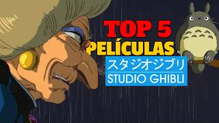 Mejores Peliculas del STUDIO GHIBLI🎬 [upl. by Harmonie439]