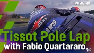 Fabio Quartararos Tissot Pole Lap  2021 ItalianGP [upl. by Scarito]