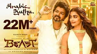 Arabickuthuvideo song  Beast  Thalapathy vijay  pooja hegda  sun  pictures  Nelson Anirudh [upl. by Leiuqeze]