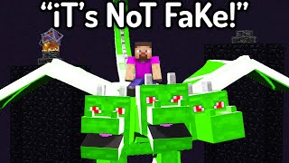 The FUNNIEST FAKE Minecraft Speedruns EVER [upl. by Aidahs]