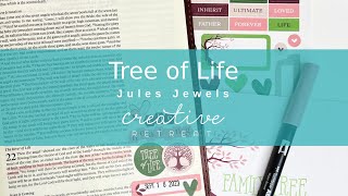 Bible Journaling with Julie  Tree of Life  Family Tree Collection  Sept 2023 [upl. by Aromat24]