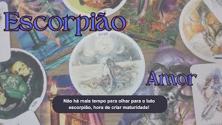 Escorpião Amor ♏ ❤ Respira e vai 🌬🤍 [upl. by Brena]