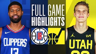 CLIPPERS at JAZZ  FULL GAME HIGHLIGHTS  October 27 2023 [upl. by Annahsad484]