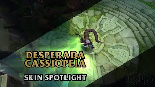 ► Desperada Cassiopeia ◀ League of Legends ▂ Skin Spotlight [upl. by Aitselec]