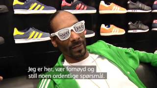 Snoop Dogg angry at reporter in Norway [upl. by Oretna]