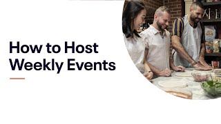 How to Host Weekly Events with Eventbrite [upl. by Dygert910]