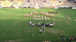 Nishihara High School Marching Band Japan  WMC 2013 [upl. by Hayilaa]