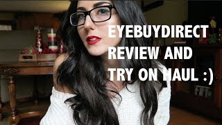 EYEBUYDIRECT Review and Haul [upl. by Caputto]