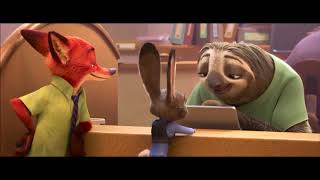 Zootopia Meet the Sloth HD DMV Scene For practicing Dubbing [upl. by Aneehsyt]