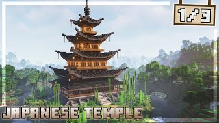 How to Build a Japanese Temple in Minecraft  Tutorial 13 [upl. by Eirrehc]