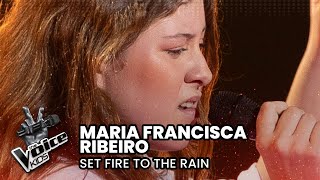 Maria Francisca Ribeiro  quotSet Fire to the Rainquot  Provas Cegas  The Voice Kids Portugal 2024 [upl. by Figge450]