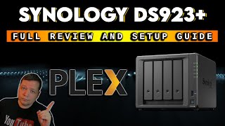 Synology DS923 Review  Synology NAS Setup  Synology Plex Setup [upl. by Tiernan]