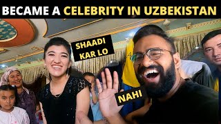 BECAME A CELEBRITY IN UZBEKISTAN  GOT Marriage Proposal From Uzbekistan Girl  Met NomadShubham [upl. by Arnold808]