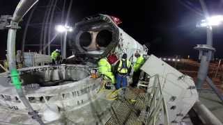 Antares Rocket Rolls Out for Space Station Launch  NASA Orbital Science HD [upl. by Eicnahc736]