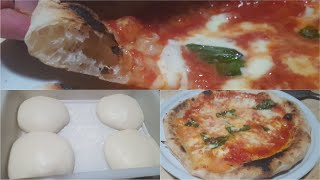 Ricetta Perfetta Per PIZZA NAPOLETANA IN CASA⎮Cotta nel forno di casa [upl. by Derinna]