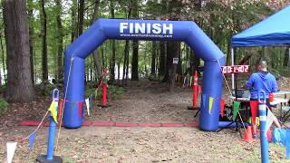 2019 Clopper Lake Trail Race Finish Line Video [upl. by Neenwahs]