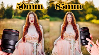 Canon 50mm f12 RF vs 85mm f12 RF Which Lens Should You Buy [upl. by Aihseuqal800]