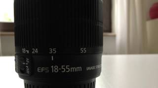 Canon EFS 1855mm EW63C [upl. by Annaerdna]