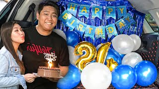 Unang Birthday SURPRISE kay Irwin Billionaire Gang  Kim Barcenas [upl. by Idonna221]