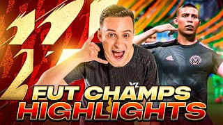 TIMED FINISHING IS THE WAY RANK 1 FIFA 22 FUT CHAMPS HIGHLIGHTS [upl. by Suoiradal751]