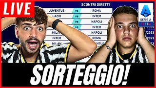 🔴 LIVE  SORTEGGIO CALENDARIO SERIE A 202425 [upl. by Agon]