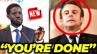 France Shocked By Viral Speech Of Senegals New President [upl. by Khalid]