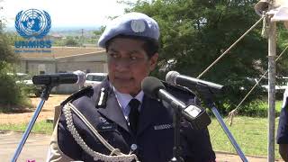 UNMISS farewells Police Commissioner Unaisi BolatoluVuniwaqa [upl. by Drarehs]