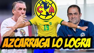 EMILIO AZCARRAGA LO CONVENCE DE FIRMAR CONTRATO EN EL AMERICA Y LE CUMPLEN CAPRICHO A JARDINE [upl. by Woodall]