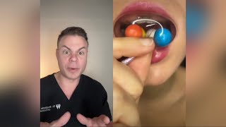 Orthodontist Reacts ASMR Dental Filling Timelapse [upl. by Byers751]