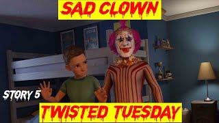 Sad Clown  Story 5  Twisted Tuesday  Horror Story [upl. by Edris]