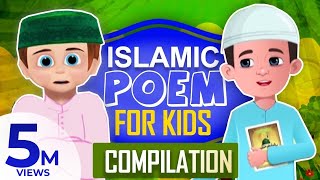 Islamic Poem Cartoons for Kids  Compilation  Morning Poem  Urdu Nursery Rhymes for Children [upl. by Julis841]