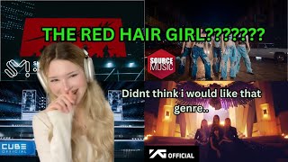 Reacting to KPOP girl groups for THE FIRST TIME Blackpink Aespa Le Sserafim Kep1er GIDLE [upl. by Hakceber281]