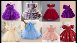 Baby Girl Frock Design  Wedding Dress  frock frockdesign babyfrock viralvideo [upl. by Koser]