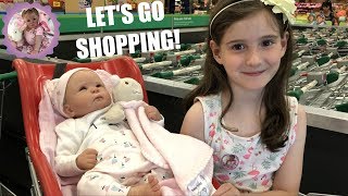 Reborn Lilys First Time Shopping [upl. by Nylisoj]