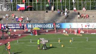 U23 European Athletics Championships Ostrava 2011  200m Women Heptathlon  Heat 1 [upl. by Sidran]