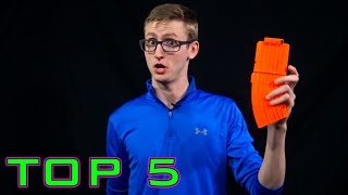 TOP 5 Things Nerf Noobs Do [upl. by Eirehc]