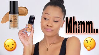 LA GIRL PRO COVERAGE Foundation Review  10Hour Wear Test  Illuminating Foundation on Oily Skin [upl. by Aleakim]