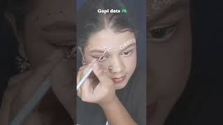 Gopi dots 🦚 gopidots recreationshortsyoutube shortsfeed [upl. by Einnok]